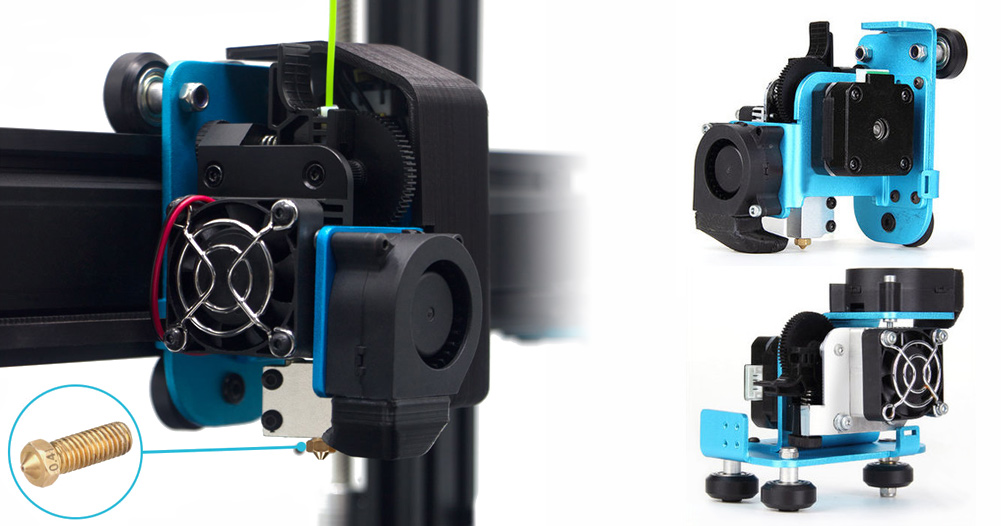 Artillery X1 features direct drive extruder