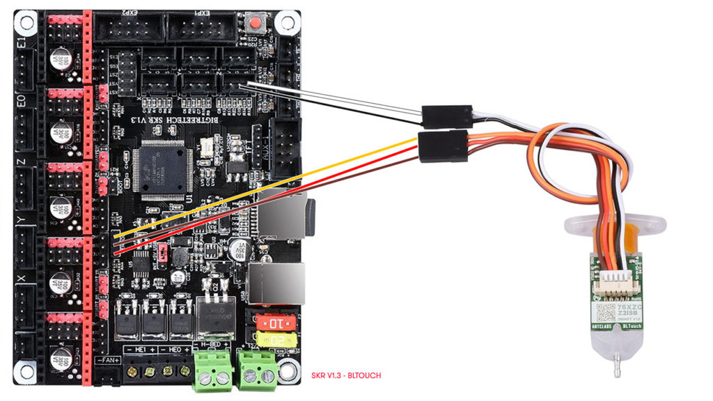 32 Bits BL Touch Auto Leveling & 10 Nozzles Package