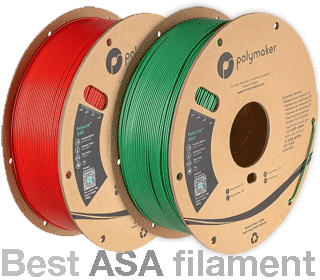 Premium ASA filament recomended by 3dpblog.com
